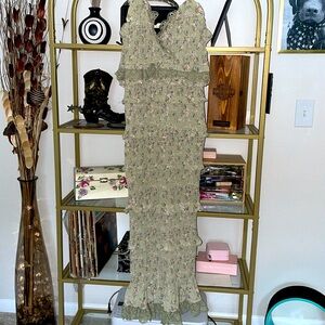 *Brand New - Long Ruffle Dress